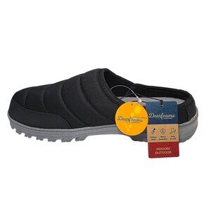 Dearfoams Slipper Clogs Cozy Comfort Energy Walk Men’s Size 9/10 & 11/12 Black